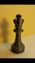 chess - pi ces le roi- king board games chesspiece chessking 3d print model - Mito3D