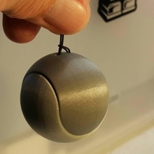 balle tennis en porte clefs fashion & accessories ball keychain tennisball 3d print model - Mito3D