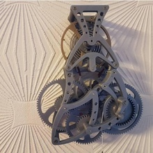 mouvement chappement spiral - escapement toys & games gears watch 3d print model - Mito3D