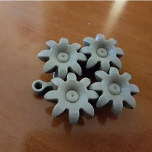 engrenage fleurs - flower gear fashion & accessories pendant gears keychain porteclefs 3d print model - Mito3D