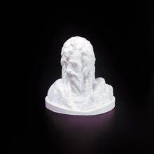 fragment john baptist scan bust man 3d print model - Mito3D