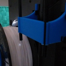 filament guide tube holder flashforge creator pro 2016 build 3d printer 3d print model - Mito3D