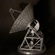 bwg tief Platz Bahnhof Antenne Bildung NASA 3D Modell Augen Solarsystem 3d print model - Mito3D
