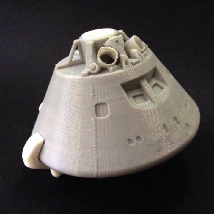 orion capsule éducation espace nasa modèle 3D vaisseau spatial Satellite système oculaire 3D print model - Mito3D