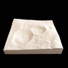 snowman craters education space nasa 3dmodel eyesonthesolarsystem crater 3d print model - Mito3D