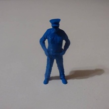 Polizist Spielzeuge Spiele 3d print model - Mito3D