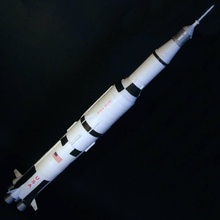 Saturno cohete educación espacio nasa modelo 3d astronave satélite ojos sistema solar 3d print model - Mito3D