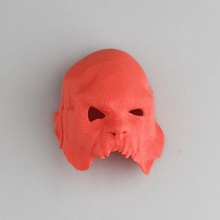 horror zombie disfraz halloween escala props cosplay máscara concurso 2014 máscaras gabinete curiosidades 3d print model - Mito3D