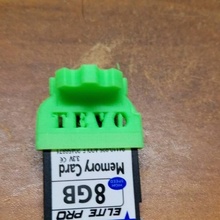 Tevo SD kart Kulp destek gadget'lar elektronik sahibi hafıza kartı sdcardholder 3d print model - Mito3D