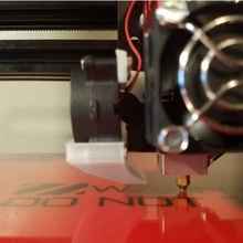 tevo Preto viúva ventilador monte Construir 3d impressora fanmount 3d print model - Mito3D
