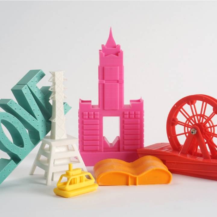 célèbre bâtiment Taïwan Kaohsiung ville jouets Jeux 3D print model - Mito3D