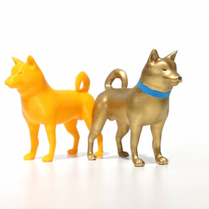 shiba fashion & accessories dog 3D print model - Mito3D