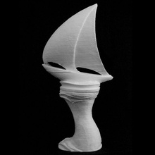 Segelboot Skulptur brigantine Amerika scan Boot Segeln Marmor öffentlichkeit newjersey Wettbewerb Welt Reisen 3d print model - Mito3D