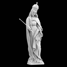 Virgen escanear cristiandad mujer religión cuerpo completo 3d print model - Mito3D