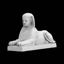 sphinx scan animal fullbody 3d print model - Mito3D