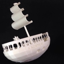 Schlachtschiff Tischplatte 3d print model - Mito3D