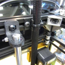 cable abrazadera 2020 construir 3d impresora soporte administración hipercubo corexy extrusión montar aluminio acortar extruido 3d print model - Mito3D