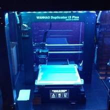 reverse brace wanhao duplicator i3 build 3d printer duplicatorplus zbrace 3d print model - Mito3D