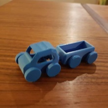 Spielzeug Wagen Anhänger Spielzeuge Spiele 3d print model - Mito3D