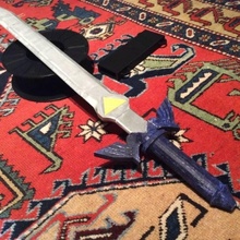 zelda Maestro espada accesorios cosplay enlace 3d print model - Mito3D