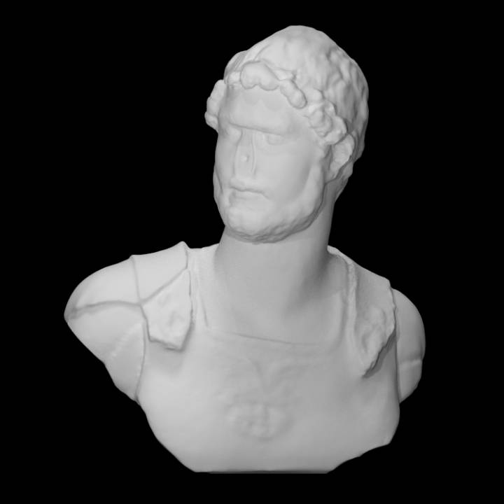 Adriano scansione fallimento uomo 3D print model - Mito3D