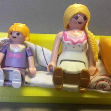 sofa playmobil toys & games design doll furniture mode 3d print model - Mito3D