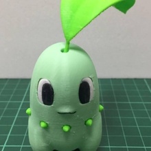 chikorita pokemon fan art 3d print model - Mito3D