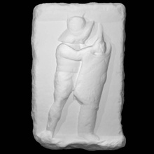 Linderung Gladiator Scan Marmor Murmillo 3d print model - Mito3D