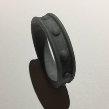 besetzt Halsband Gentleman Ring Schmuck Männer Ringe männlich 3d print model - Mito3D