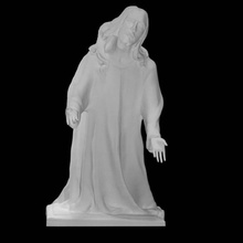 memoriale statua raffigurante Gesù scansione lapide 3d print model - Mito3D