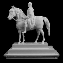 re giorgio iv scultura equestre trafalgar square londra scansione cavallo militare trafalgarsquare kinggeorgeiv 3d print model - Mito3D