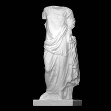 statue hera scan goddess woman fullbody armless headless 3d print model - Mito3D