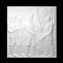 relief workers scan men moscow 3d print model - Mito3D