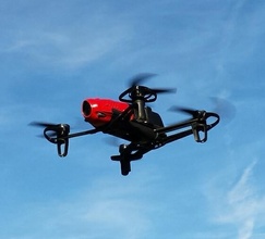 protection poux moteurs soutenir gadgets électronique drone perroquet bebop 3d print model - Mito3D