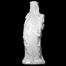 figure virgin mary scan christian jesus mythology sculpture statue child religion church 3dprint 3dscan christ 3d print model - Mito3D
