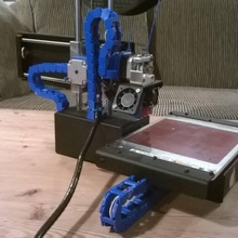 tamamlayınız açık kablo Zincir Ayarlamak yazıcı robotu basit metal inşa etmek 3 boyutlu eskiz 3d print model - Mito3D