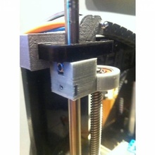simple spacer 21 mm rods build 3d printer 3d print model - Mito3D