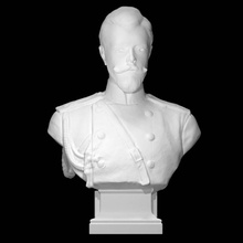 retrato emperador Nicolás ii escanear Rusia 3d print model - Mito3D