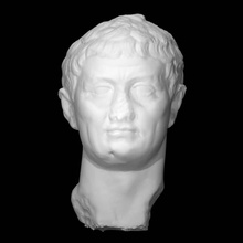 cabeça Marcus antonius Varredura romano 3d print model - Mito3D