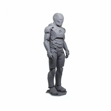 hombre Acero ventilador Arte 3d print model - Mito3D