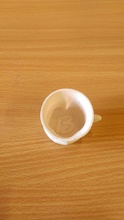 corazón conformado taza jardín arcilla 3d print model - Mito3D