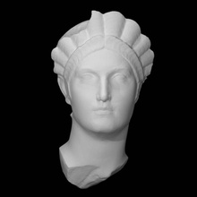 ritratto matidia scansione Roma 3d print model - Mito3D