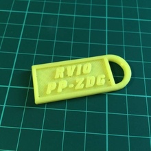 vans rv10 key ring fashion & accessories rv10vansaircraft 3d print model - Mito3D