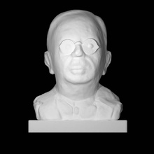 portrait stylo bille Henrik analyse buste 3d print model - Mito3D