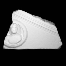 pediment funerary monument apthonetus scan pedimen 3d print model - Mito3D