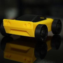 twin turbo speedster juegos juguetes 3d print model - Mito3D