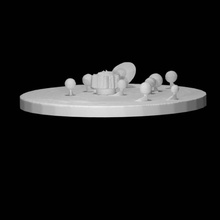solar memorial alley honor cosmonauts scan planets 3d print model - Mito3D