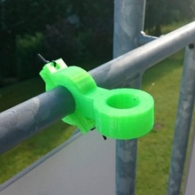 sun shade umbrella holder & garden 3d print model - Mito3D