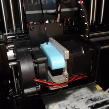 trinus extruder arm build 3d printer extruderarm quickrelease 3d print model - Mito3D
