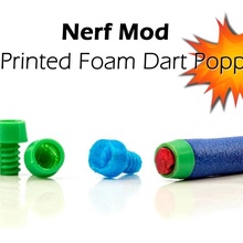 nerf explosive tips - party snap foam dart toys & games mod 3d print model - Mito3D